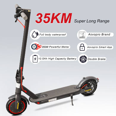 AOVOPRO ES80 Elektro-Scooter 350W AOVOPRO ES80 Elektro-Scooter 350W